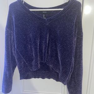 Long sleeve crop top